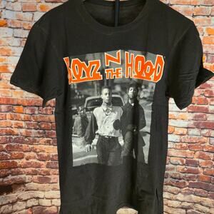 Boyz N The Hood Movie Graphic T Shirt Black Mens Large Ice Cube Rap Tee